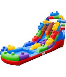 16' Block Party Water Slide